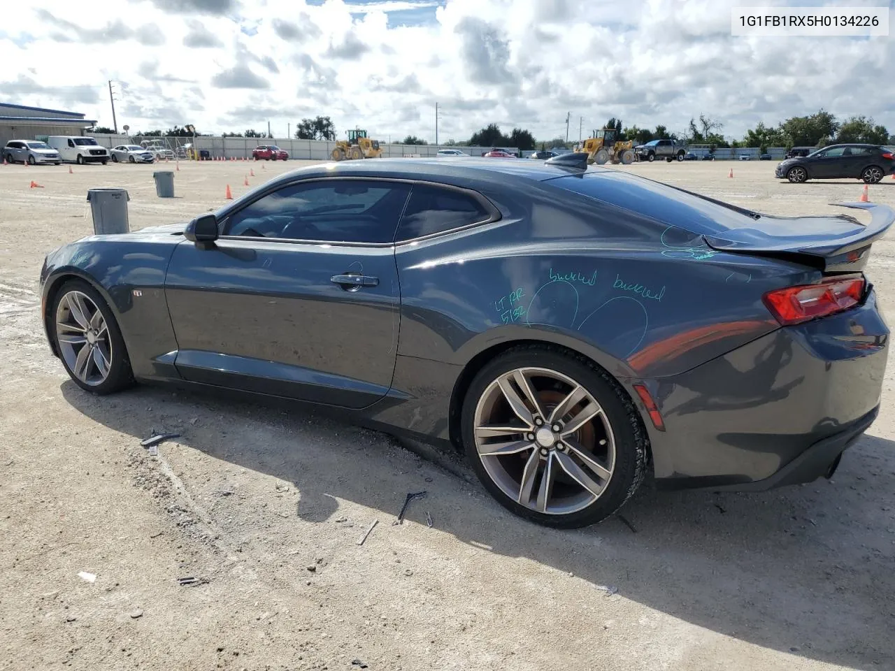 2017 Chevrolet Camaro Lt VIN: 1G1FB1RX5H0134226 Lot: 69645634