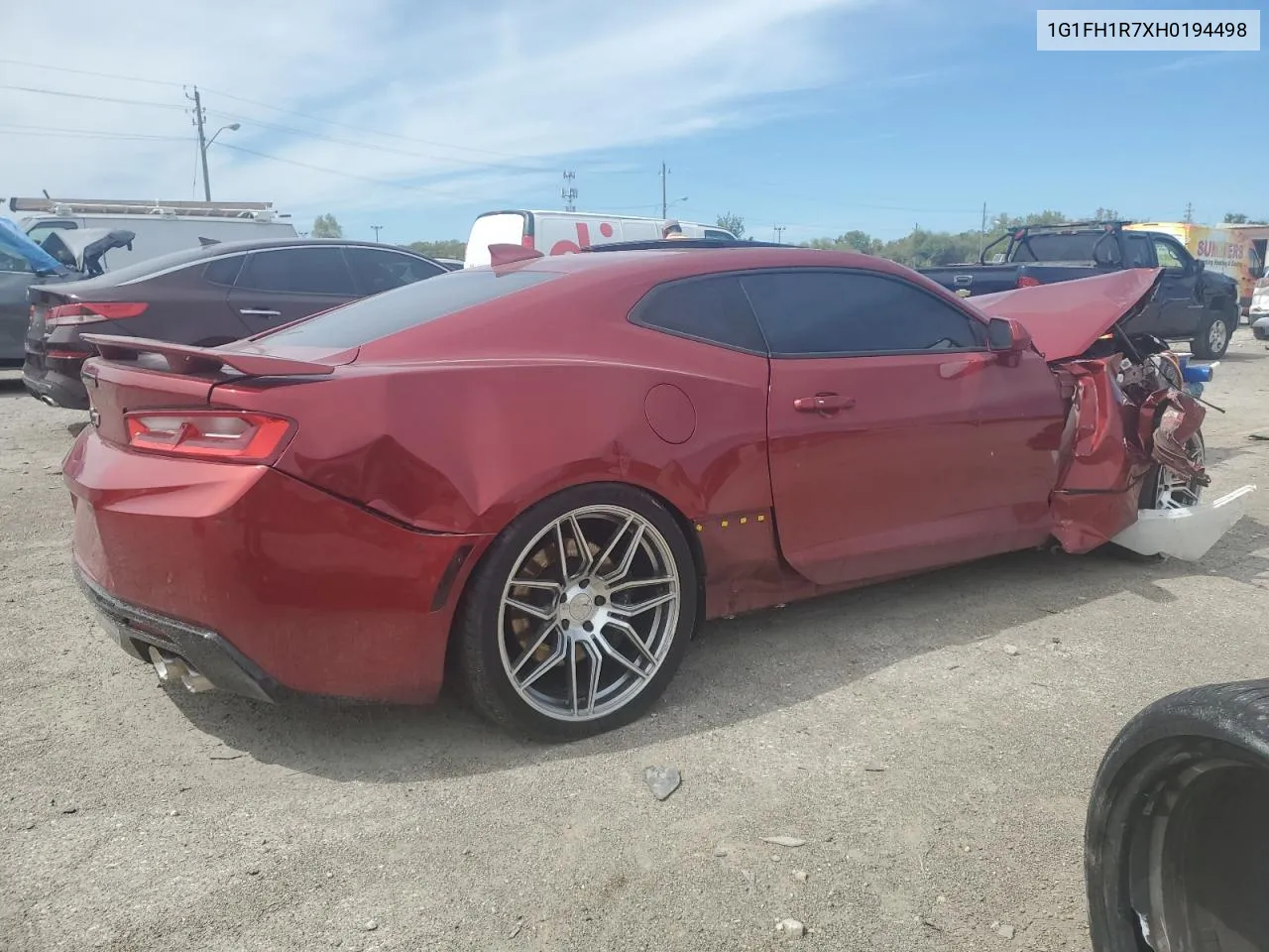 2017 Chevrolet Camaro Ss VIN: 1G1FH1R7XH0194498 Lot: 69749054