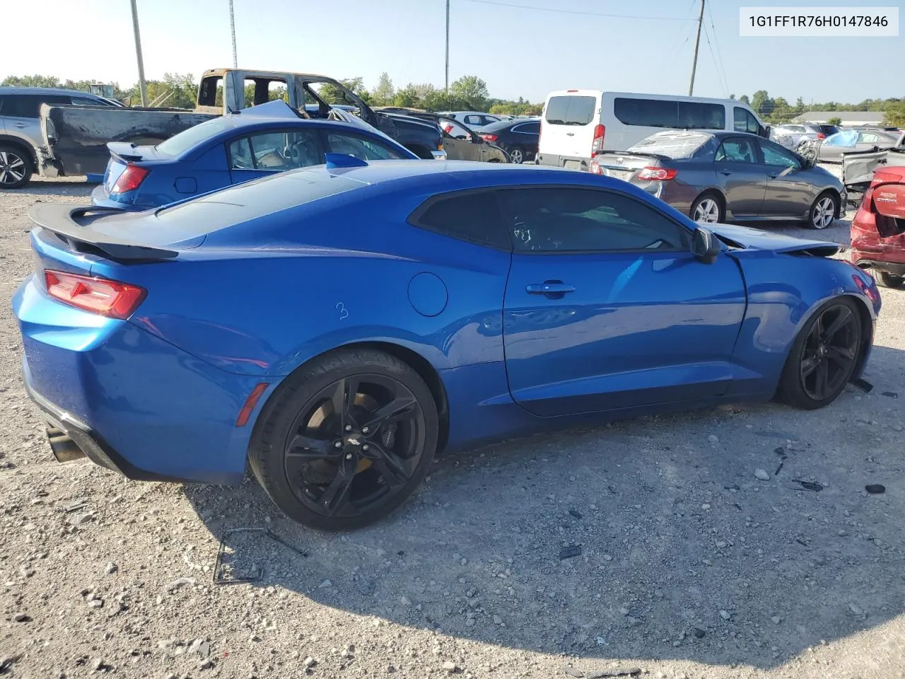 2017 Chevrolet Camaro Ss VIN: 1G1FF1R76H0147846 Lot: 69843564