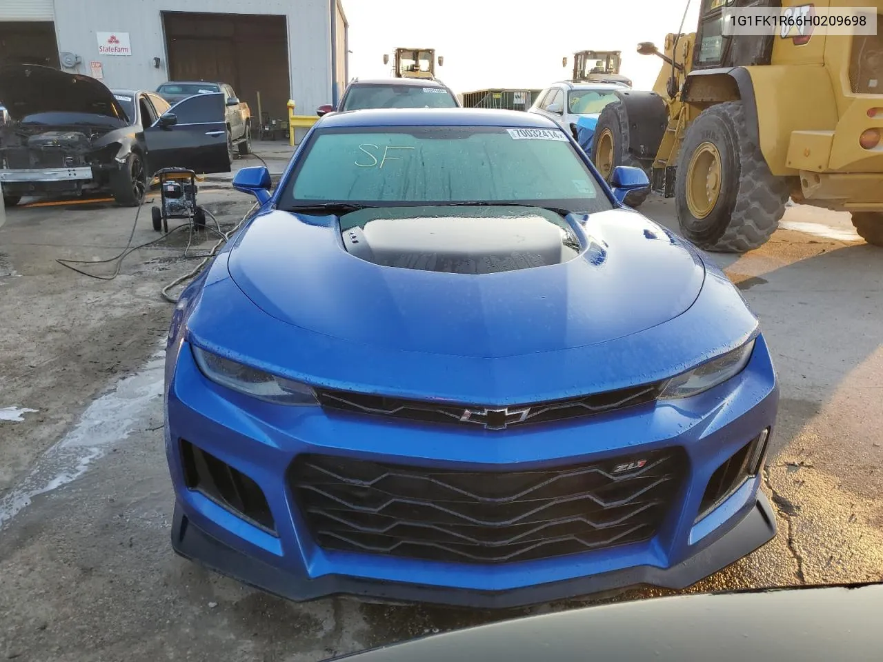 2017 Chevrolet Camaro Zl1 VIN: 1G1FK1R66H0209698 Lot: 70032414