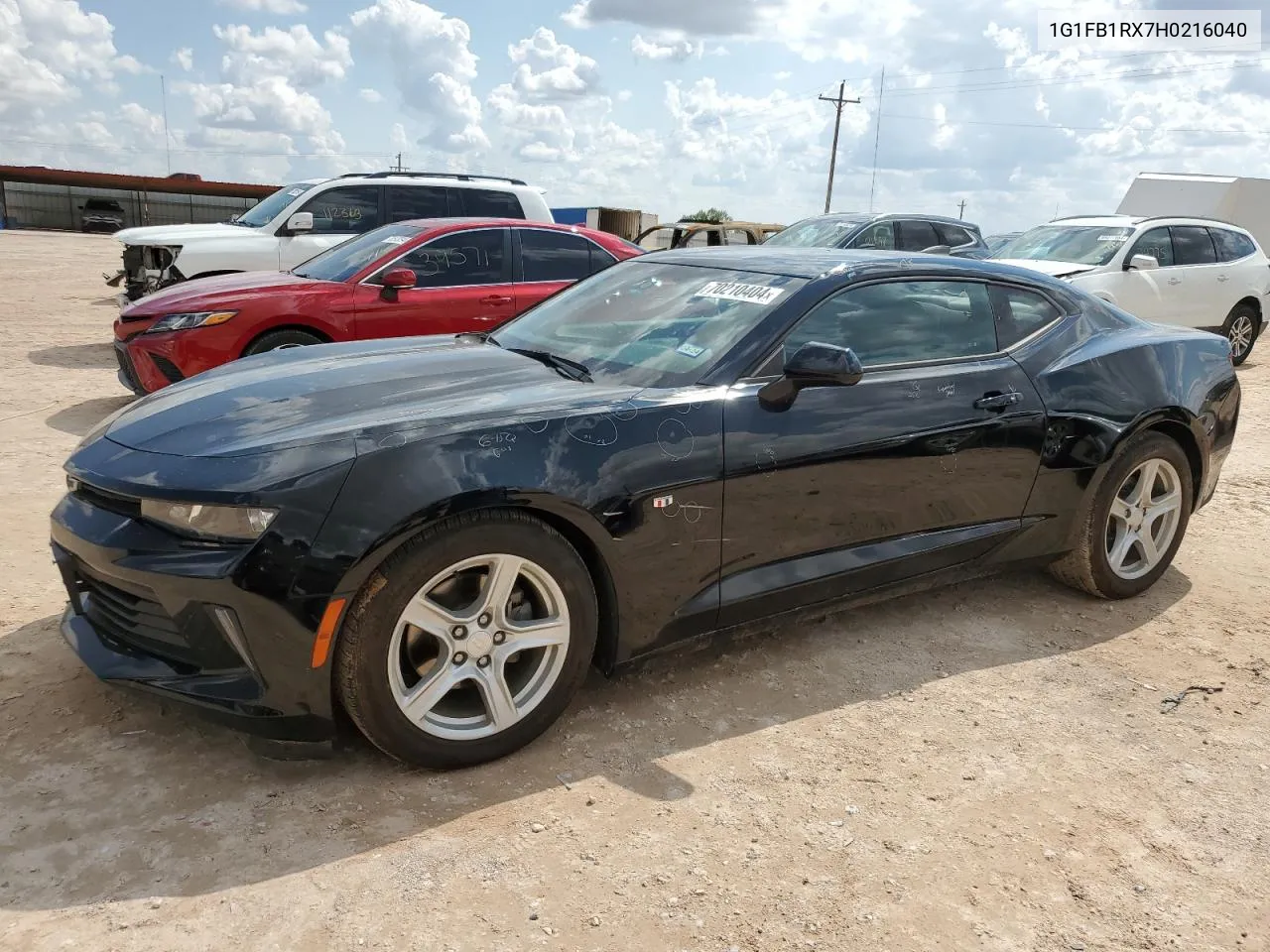 2017 Chevrolet Camaro Lt VIN: 1G1FB1RX7H0216040 Lot: 70210404