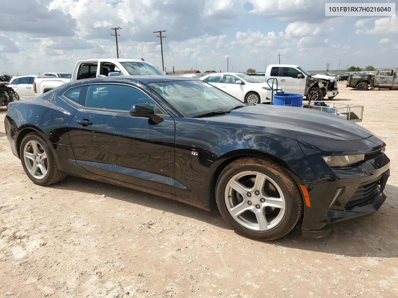 2017 Chevrolet Camaro Lt VIN: 1G1FB1RX7H0216040 Lot: 70210404