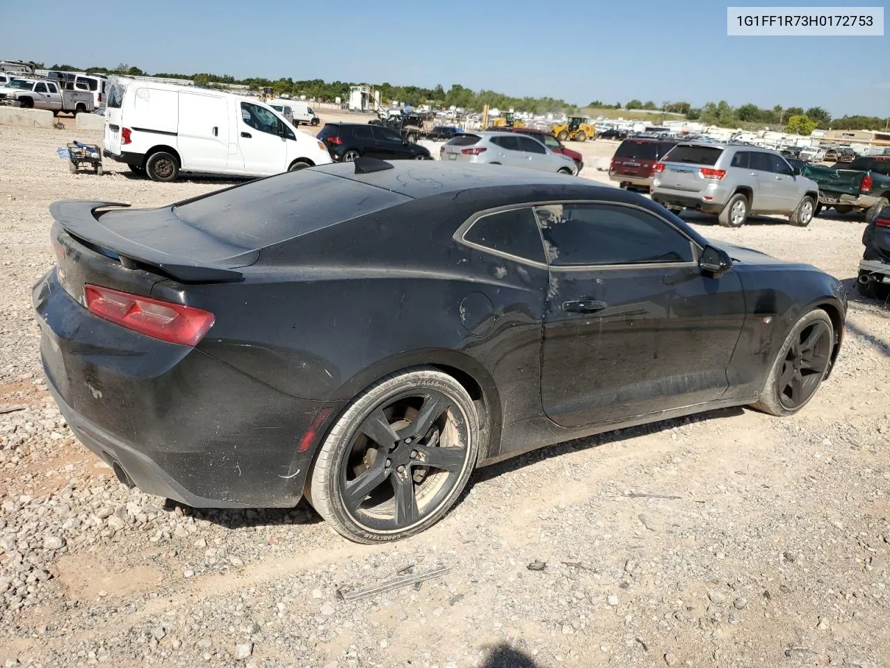 2017 Chevrolet Camaro Ss VIN: 1G1FF1R73H0172753 Lot: 70305314