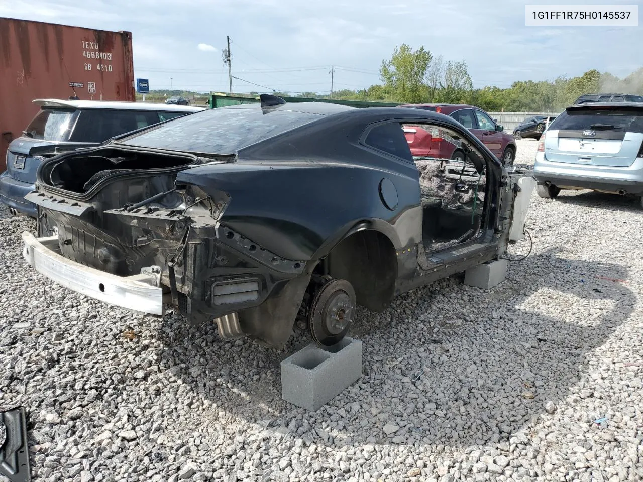 2017 Chevrolet Camaro Ss VIN: 1G1FF1R75H0145537 Lot: 70437354