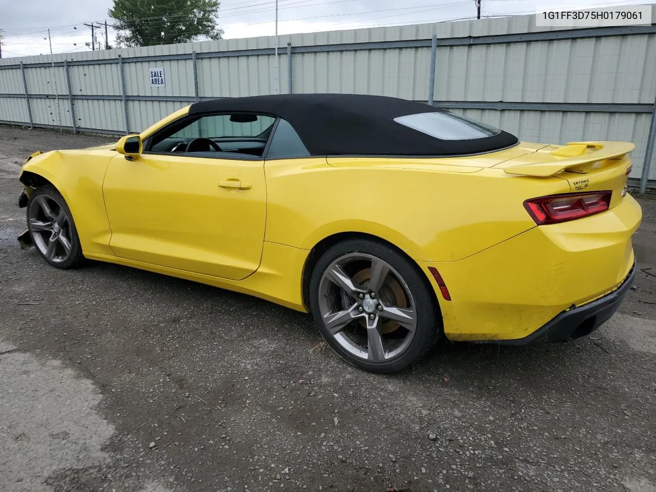 1G1FF3D75H0179061 2017 Chevrolet Camaro Ss