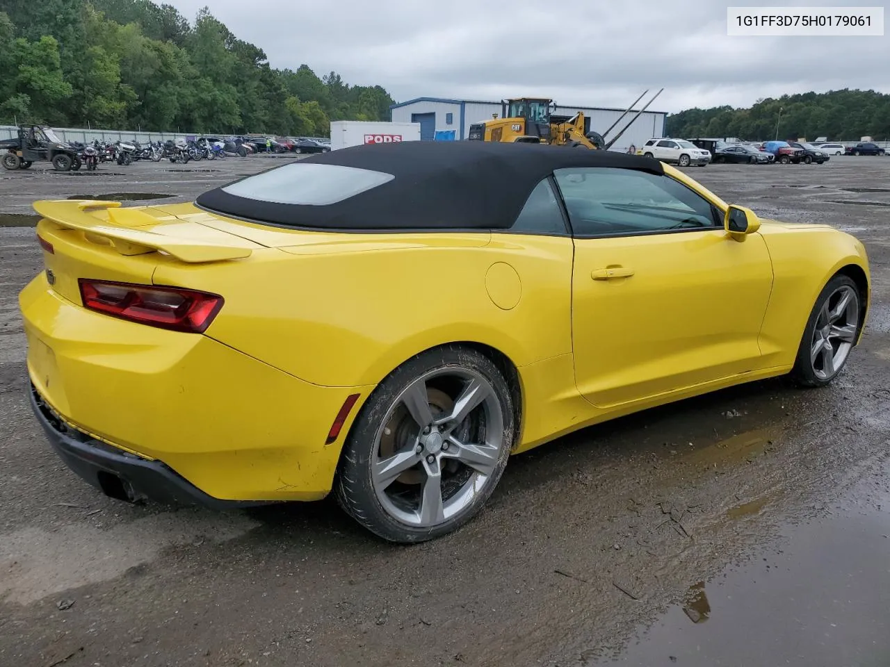 2017 Chevrolet Camaro Ss VIN: 1G1FF3D75H0179061 Lot: 70976604