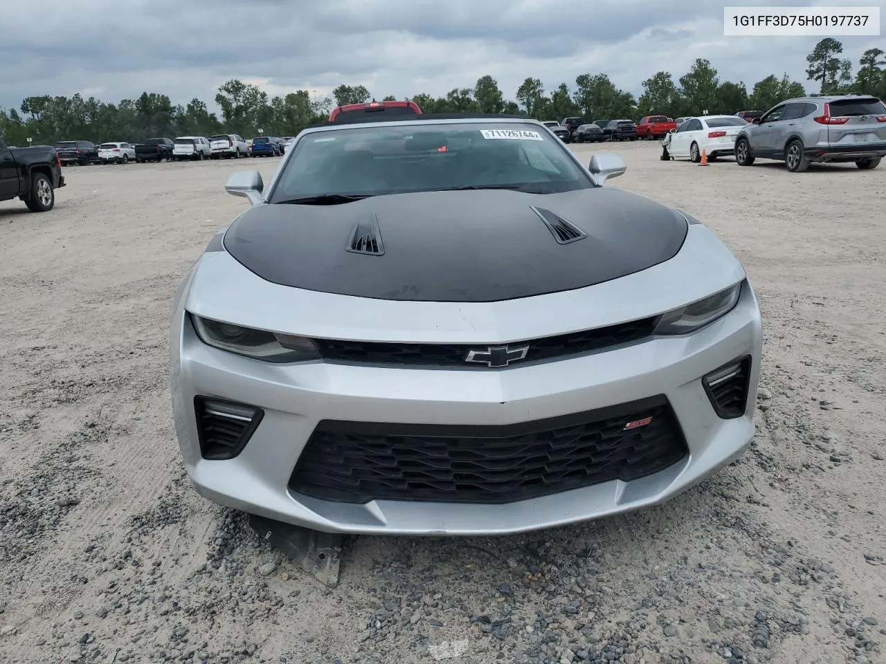 2017 Chevrolet Camaro Ss VIN: 1G1FF3D75H0197737 Lot: 71126744