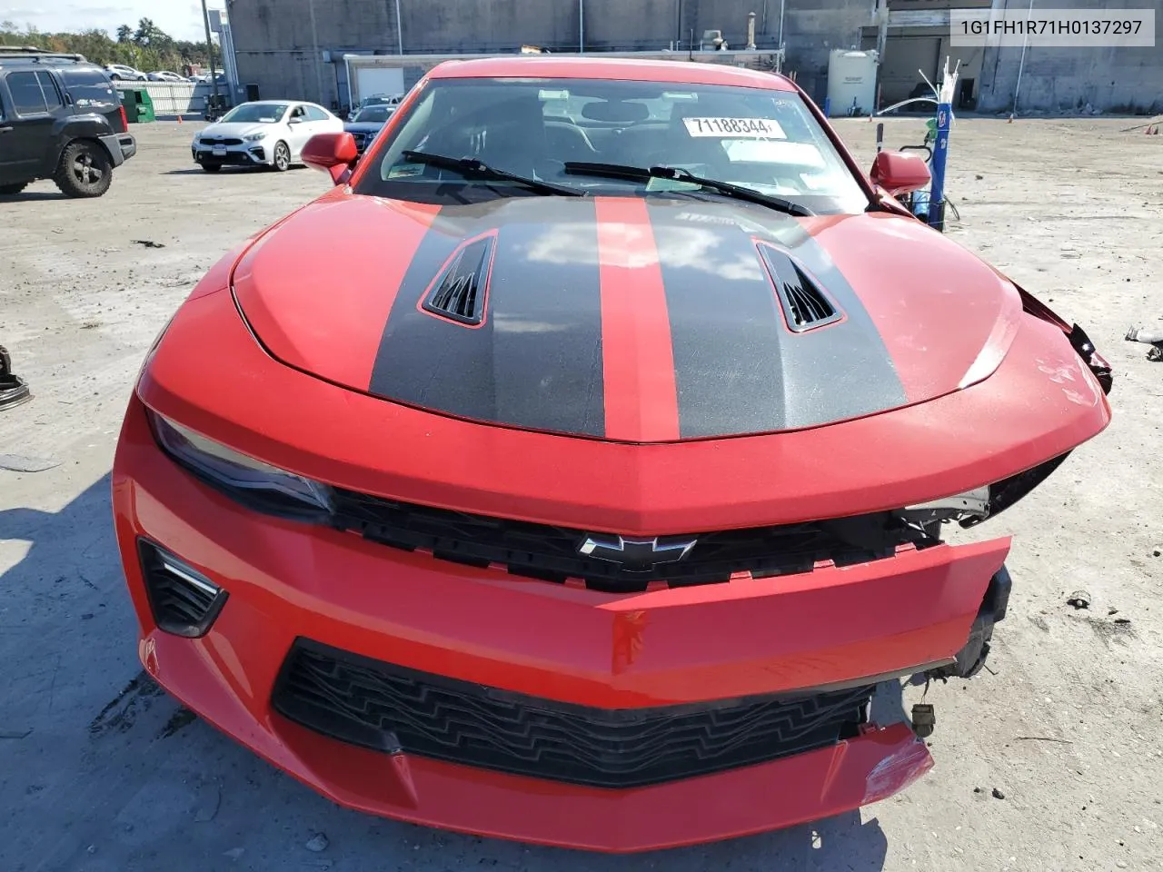 2017 Chevrolet Camaro Ss VIN: 1G1FH1R71H0137297 Lot: 71188344