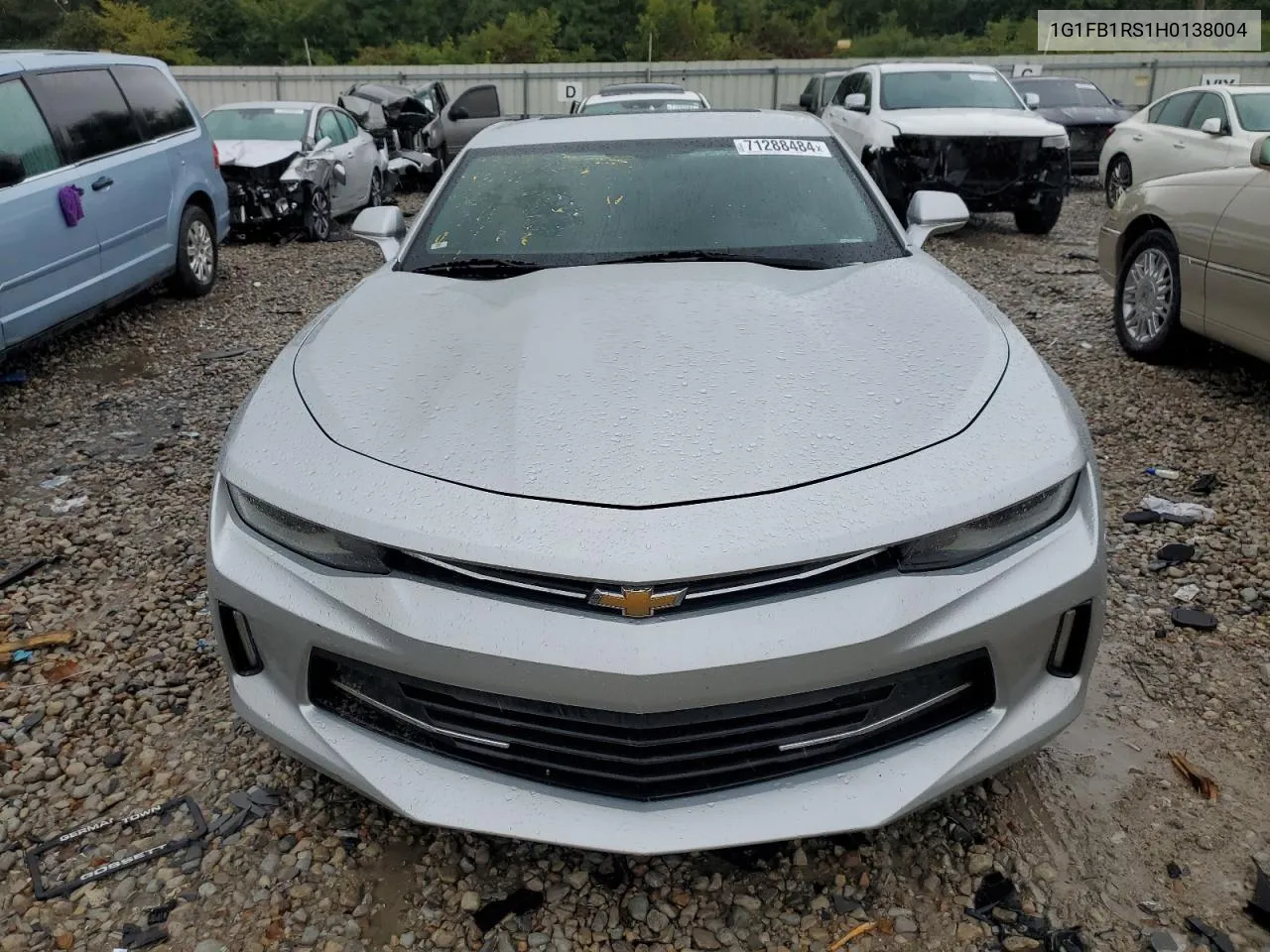 2017 Chevrolet Camaro Lt VIN: 1G1FB1RS1H0138004 Lot: 71288484