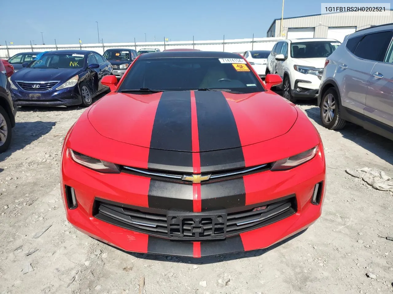 1G1FB1RS2H0202521 2017 Chevrolet Camaro Lt