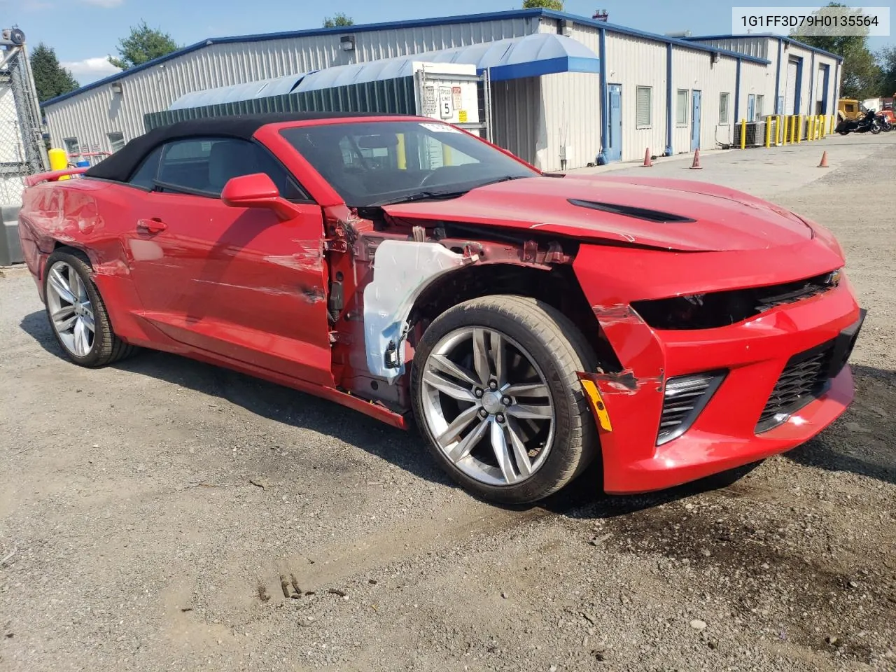 1G1FF3D79H0135564 2017 Chevrolet Camaro Ss