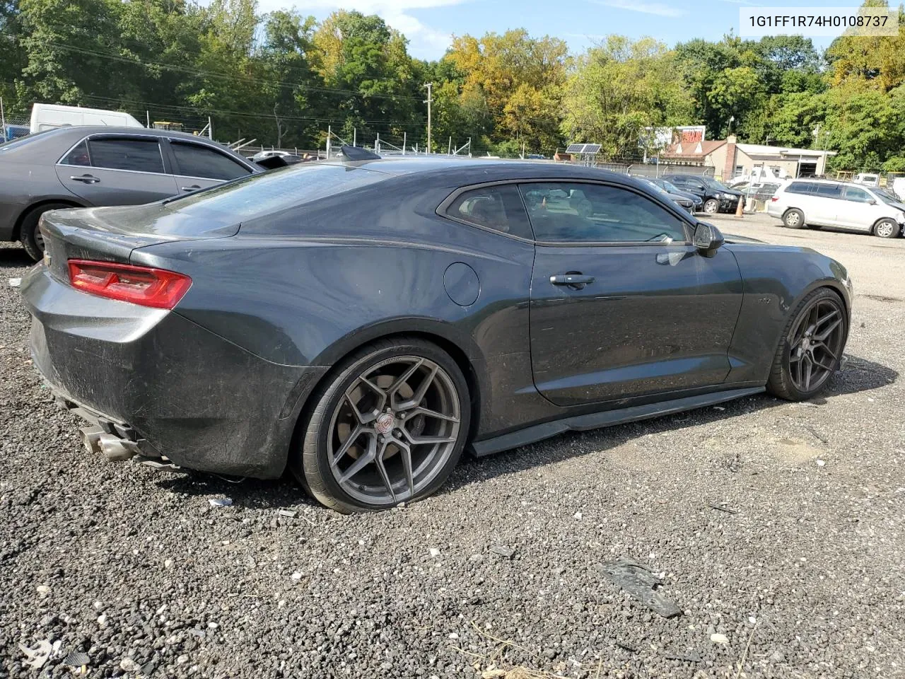 2017 Chevrolet Camaro Ss VIN: 1G1FF1R74H0108737 Lot: 71553374