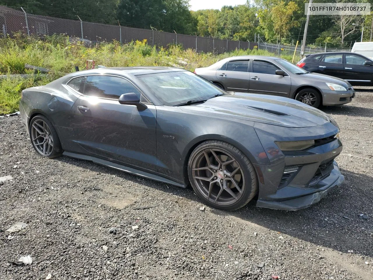 2017 Chevrolet Camaro Ss VIN: 1G1FF1R74H0108737 Lot: 71553374