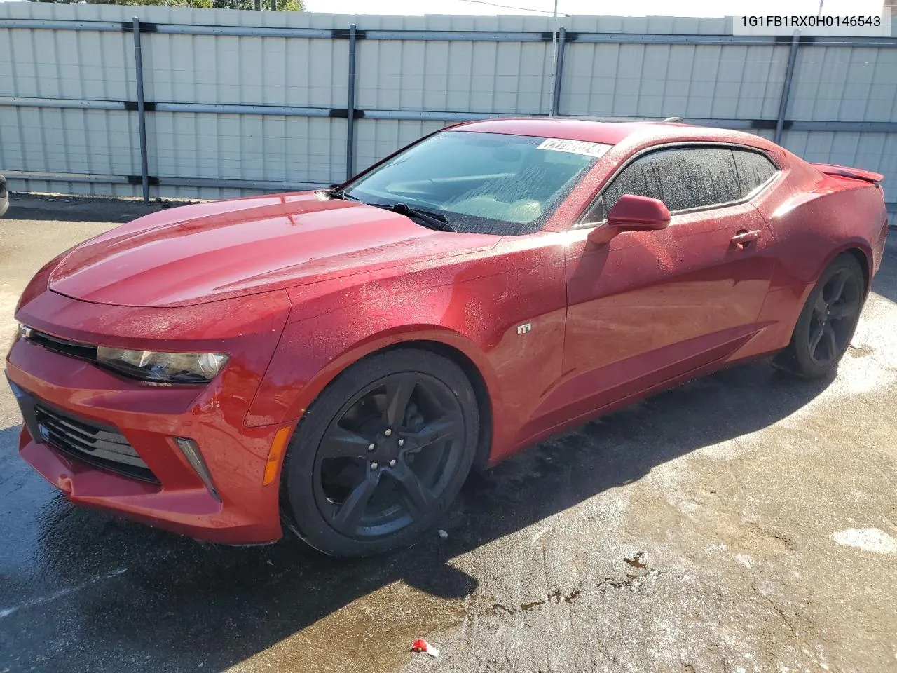 2017 Chevrolet Camaro Lt VIN: 1G1FB1RX0H0146543 Lot: 71760024