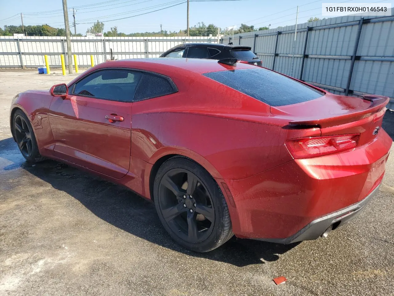 2017 Chevrolet Camaro Lt VIN: 1G1FB1RX0H0146543 Lot: 71760024