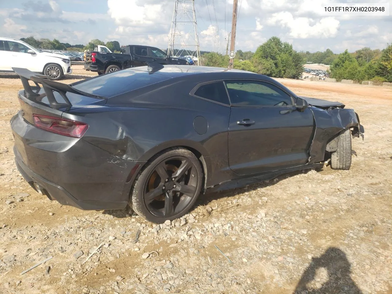 2017 Chevrolet Camaro Ss VIN: 1G1FF1R7XH0203948 Lot: 71925154