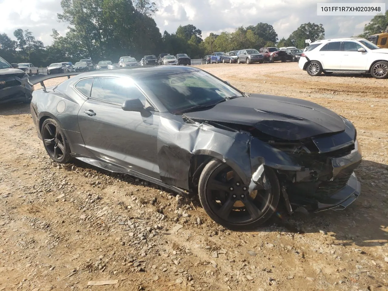 2017 Chevrolet Camaro Ss VIN: 1G1FF1R7XH0203948 Lot: 71925154