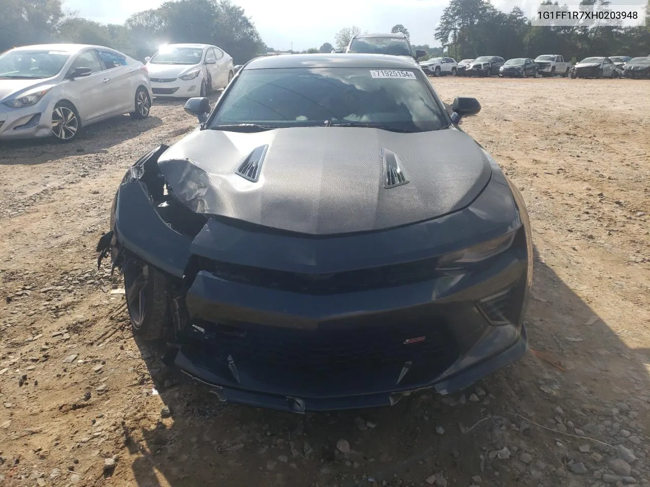 2017 Chevrolet Camaro Ss VIN: 1G1FF1R7XH0203948 Lot: 71925154