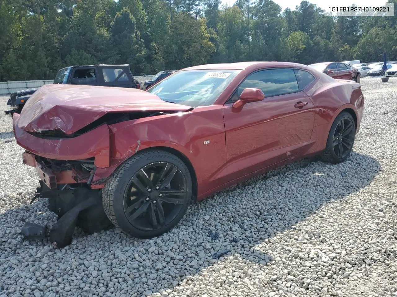 2017 Chevrolet Camaro Lt VIN: 1G1FB1RS7H0109221 Lot: 72256224