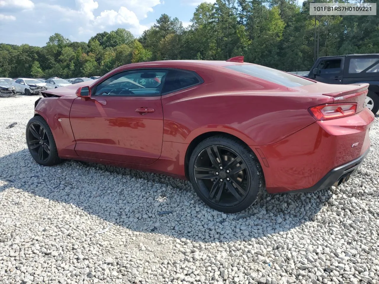 2017 Chevrolet Camaro Lt VIN: 1G1FB1RS7H0109221 Lot: 72256224