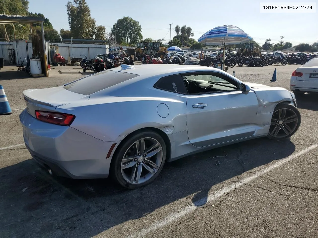 2017 Chevrolet Camaro Lt VIN: 1G1FB1RS4H0212774 Lot: 72271104