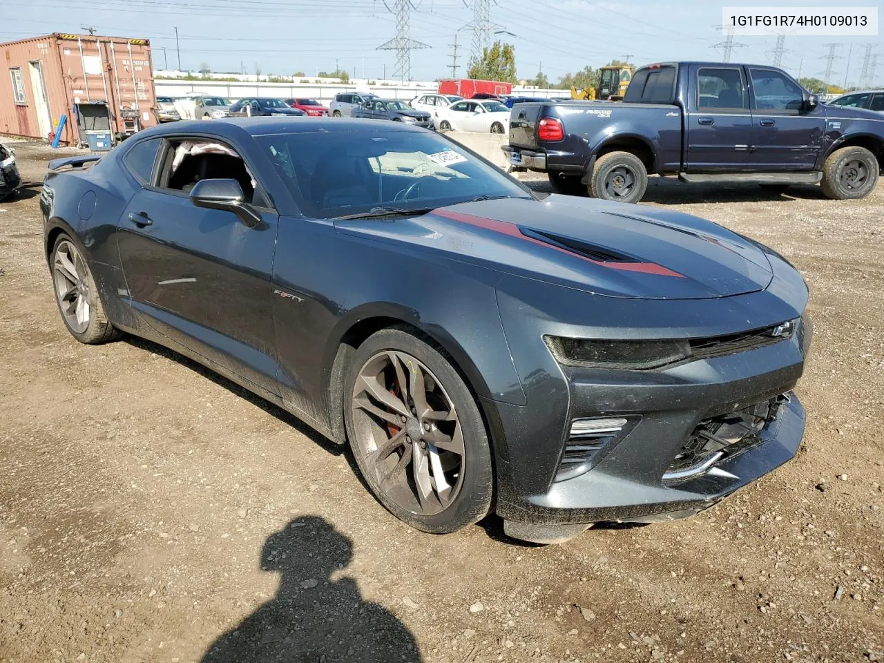 2017 Chevrolet Camaro Ss VIN: 1G1FG1R74H0109013 Lot: 72465734