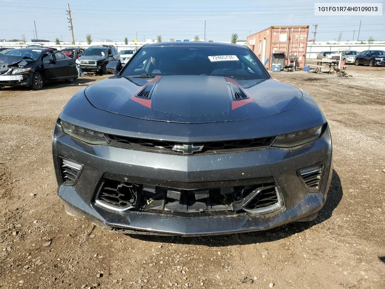 2017 Chevrolet Camaro Ss VIN: 1G1FG1R74H0109013 Lot: 72465734