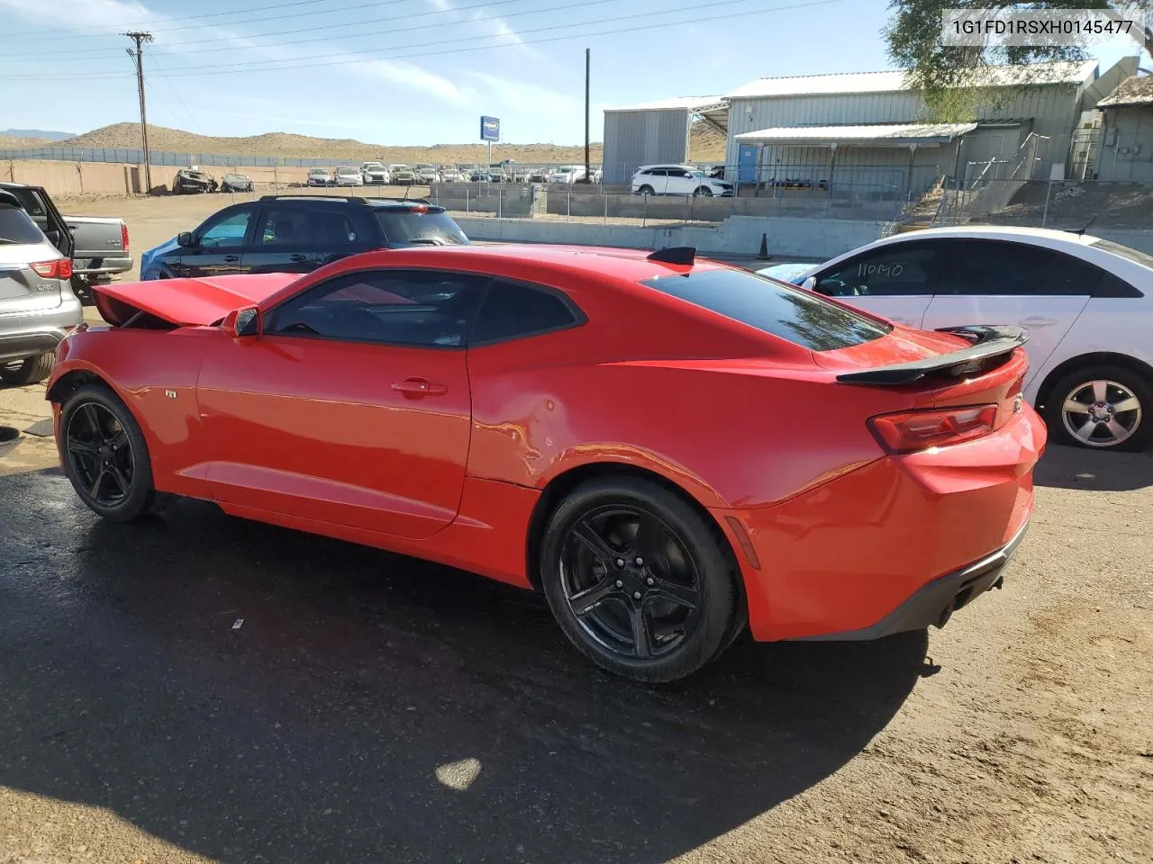 2017 Chevrolet Camaro Lt VIN: 1G1FD1RSXH0145477 Lot: 72858514