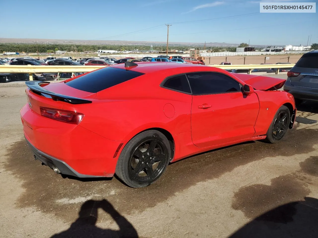 2017 Chevrolet Camaro Lt VIN: 1G1FD1RSXH0145477 Lot: 72858514