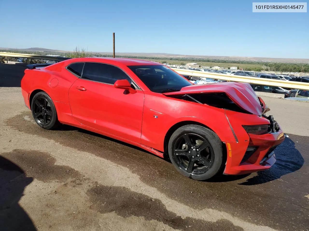 2017 Chevrolet Camaro Lt VIN: 1G1FD1RSXH0145477 Lot: 72858514