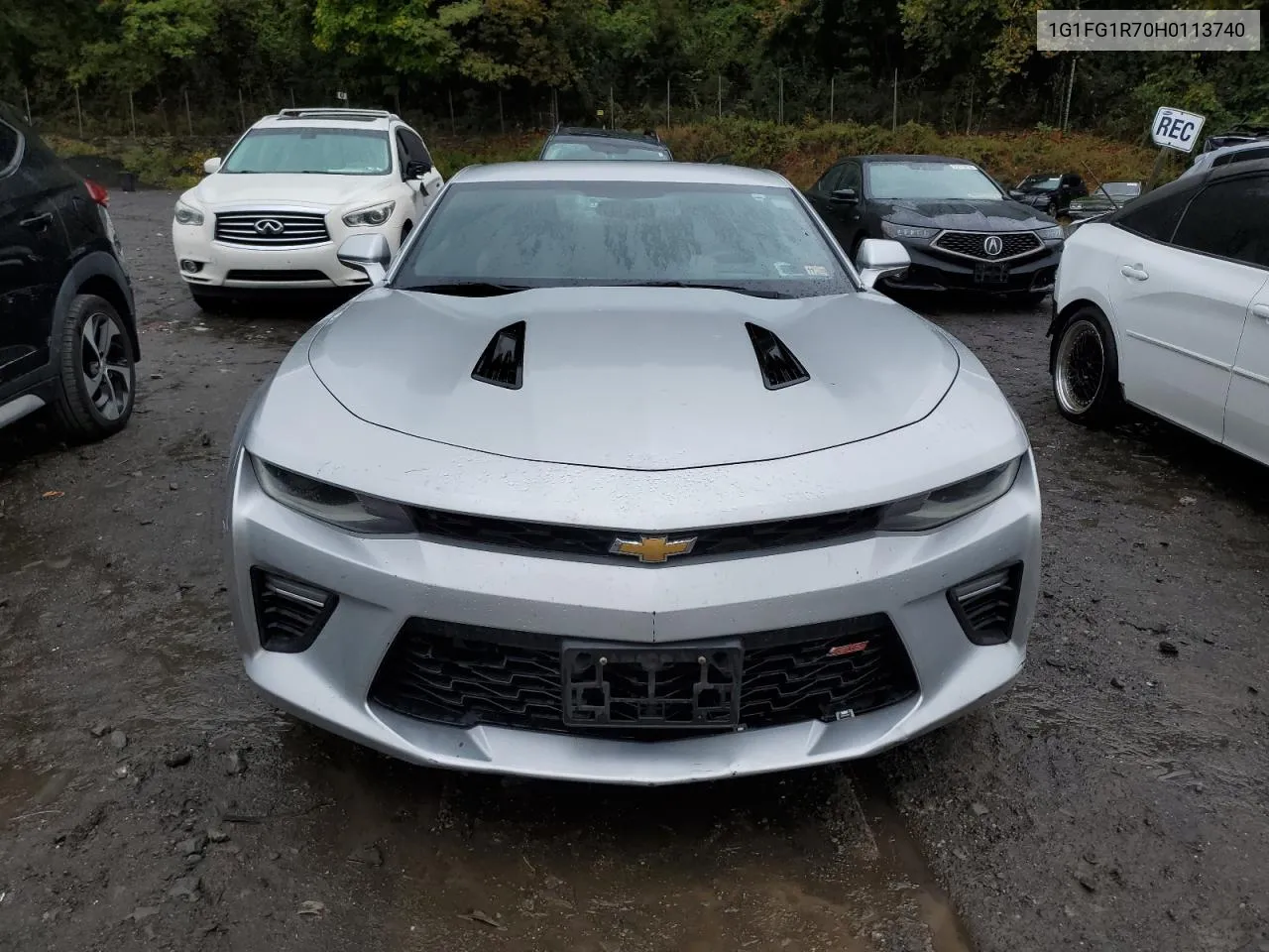 2017 Chevrolet Camaro Ss VIN: 1G1FG1R70H0113740 Lot: 73126664