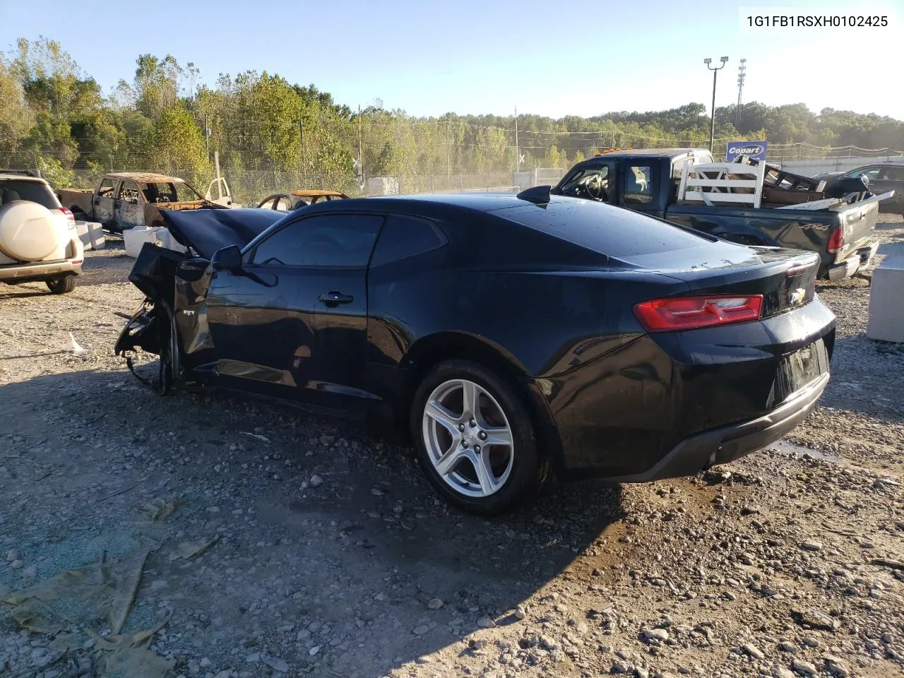 2017 Chevrolet Camaro Lt VIN: 1G1FB1RSXH0102425 Lot: 73185384