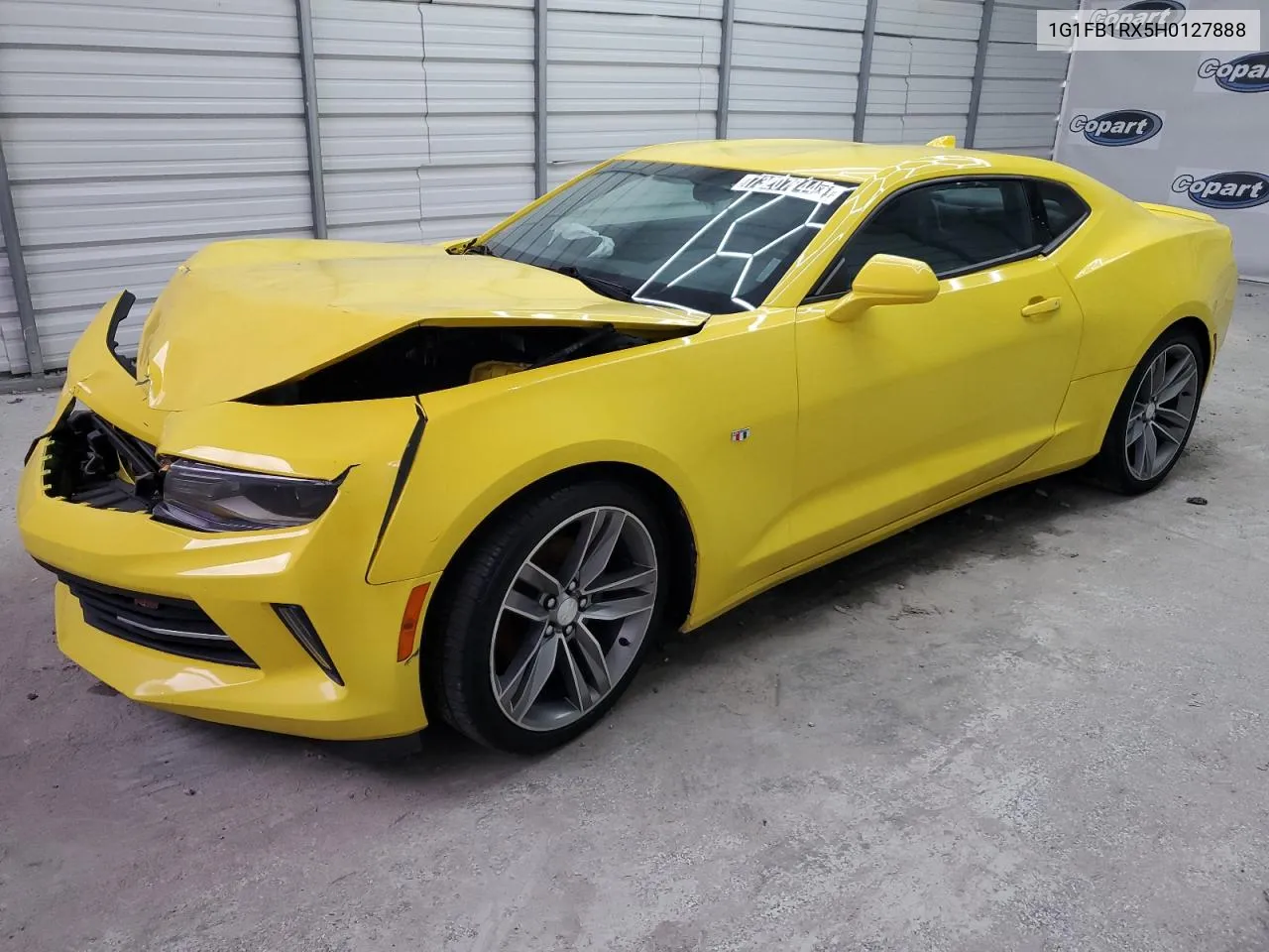 2017 Chevrolet Camaro Lt VIN: 1G1FB1RX5H0127888 Lot: 73207744