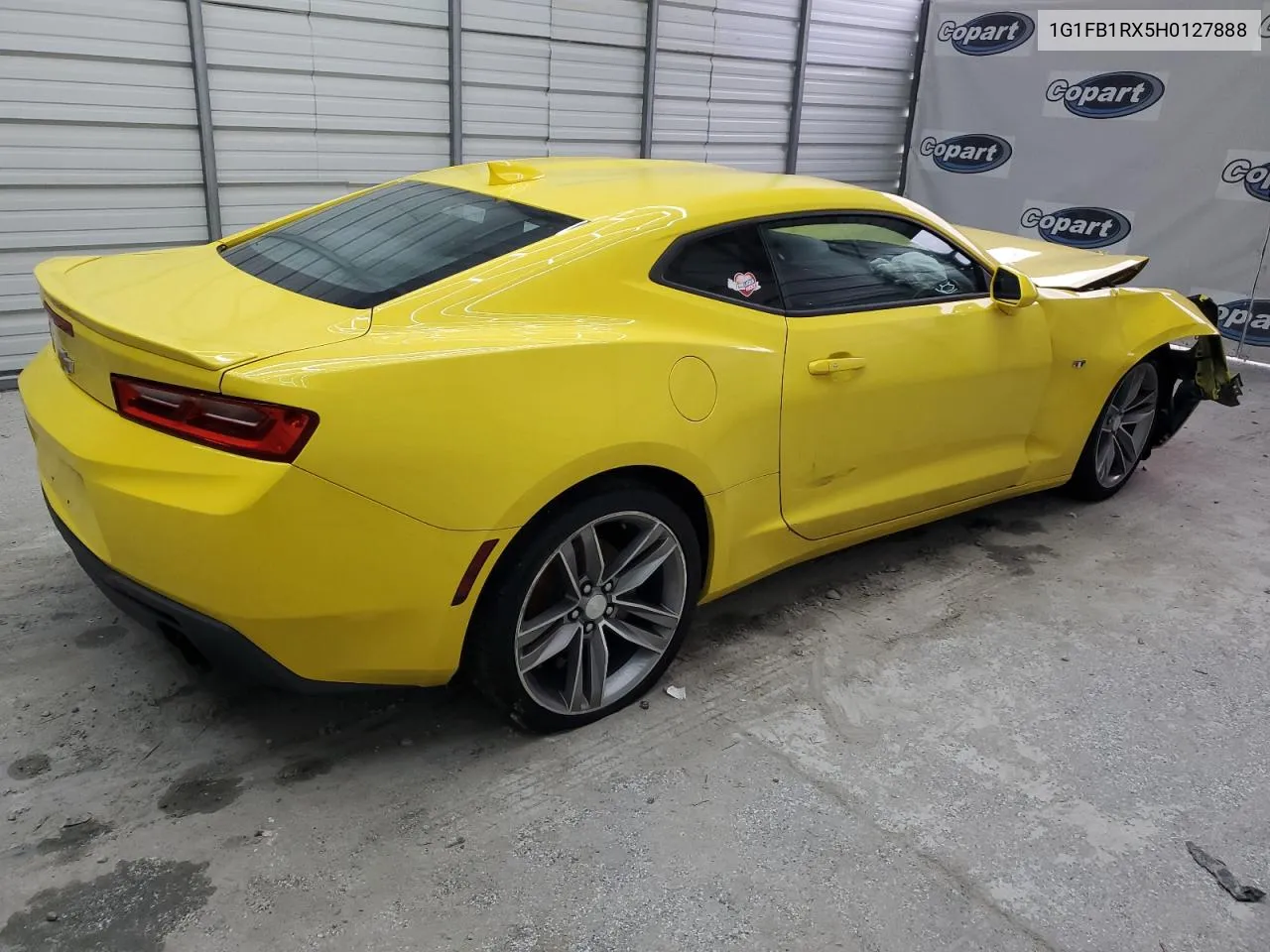 2017 Chevrolet Camaro Lt VIN: 1G1FB1RX5H0127888 Lot: 73207744