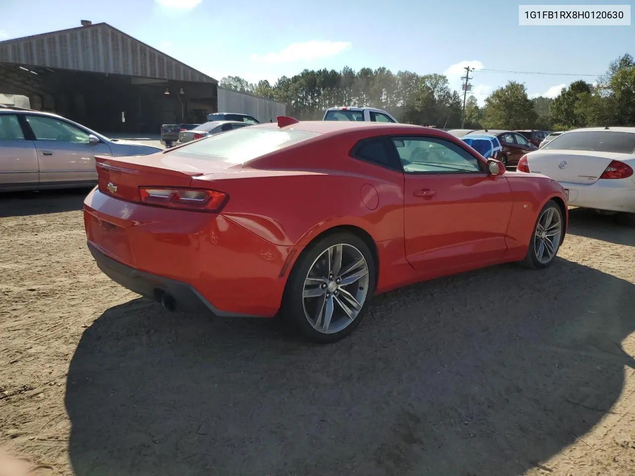 2017 Chevrolet Camaro Lt VIN: 1G1FB1RX8H0120630 Lot: 73225754