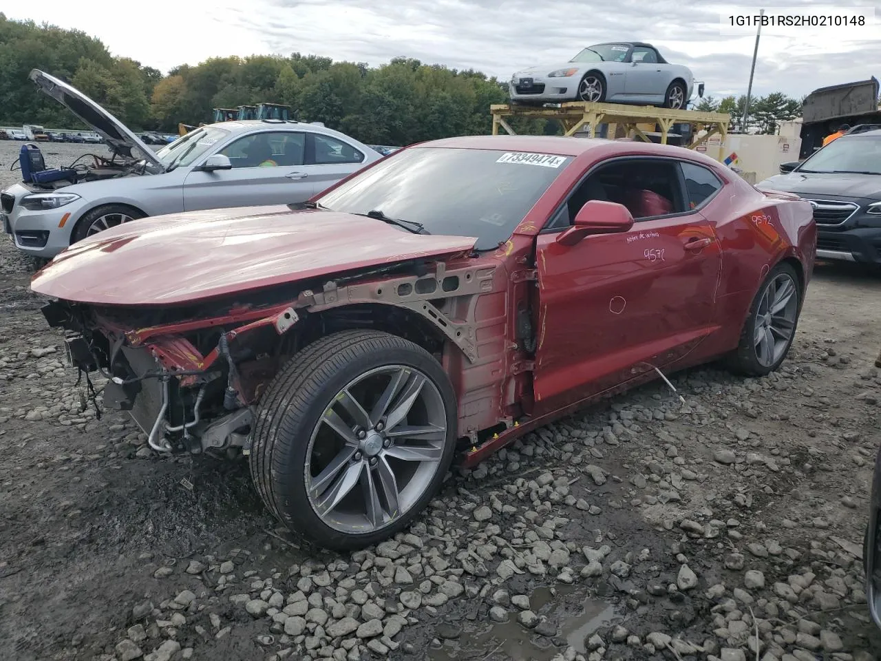 2017 Chevrolet Camaro Lt VIN: 1G1FB1RS2H0210148 Lot: 73349474