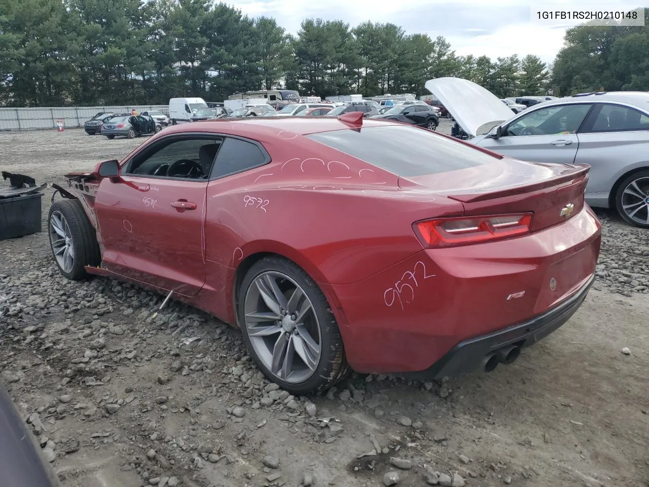 2017 Chevrolet Camaro Lt VIN: 1G1FB1RS2H0210148 Lot: 73349474