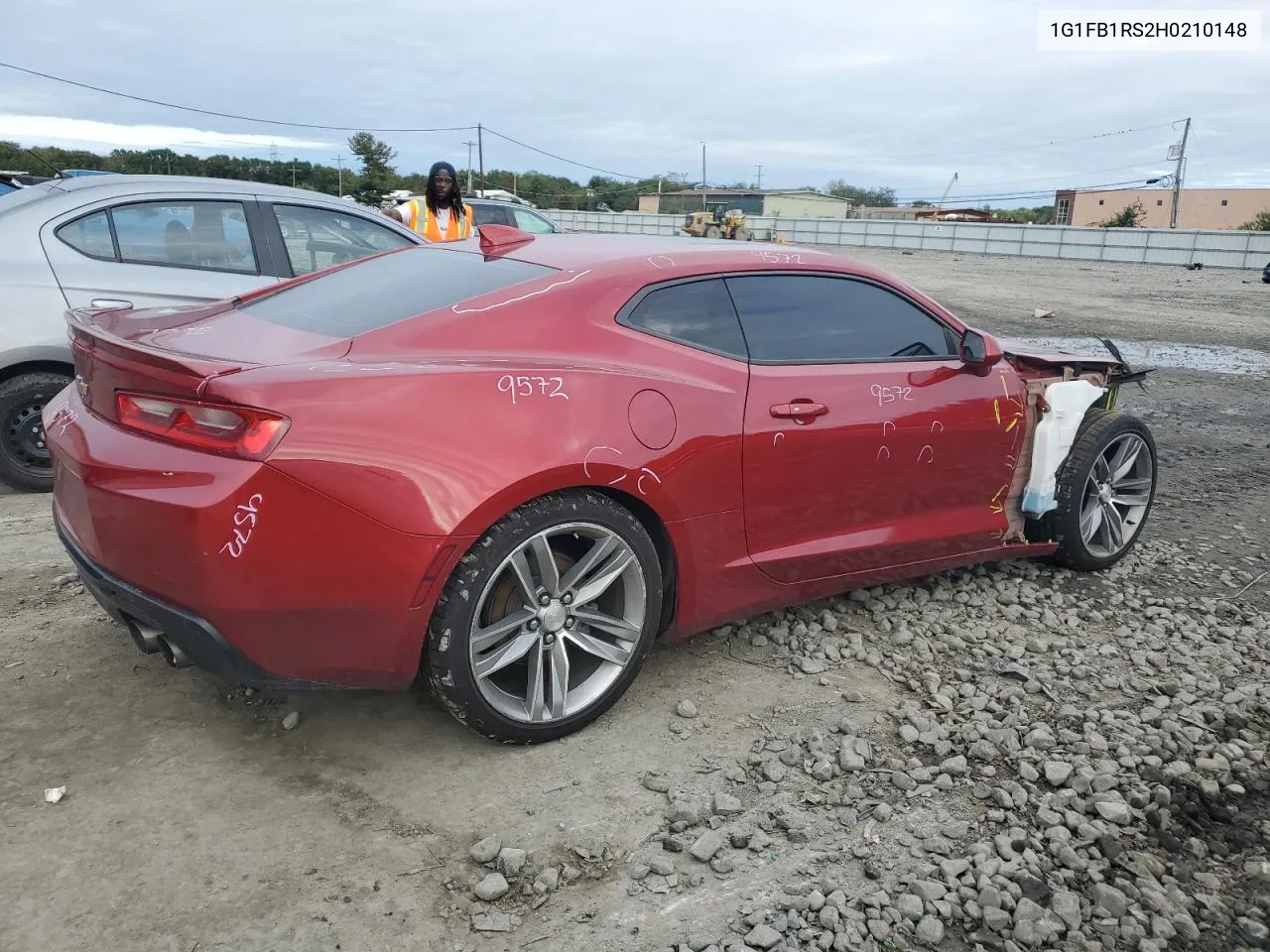 2017 Chevrolet Camaro Lt VIN: 1G1FB1RS2H0210148 Lot: 73349474