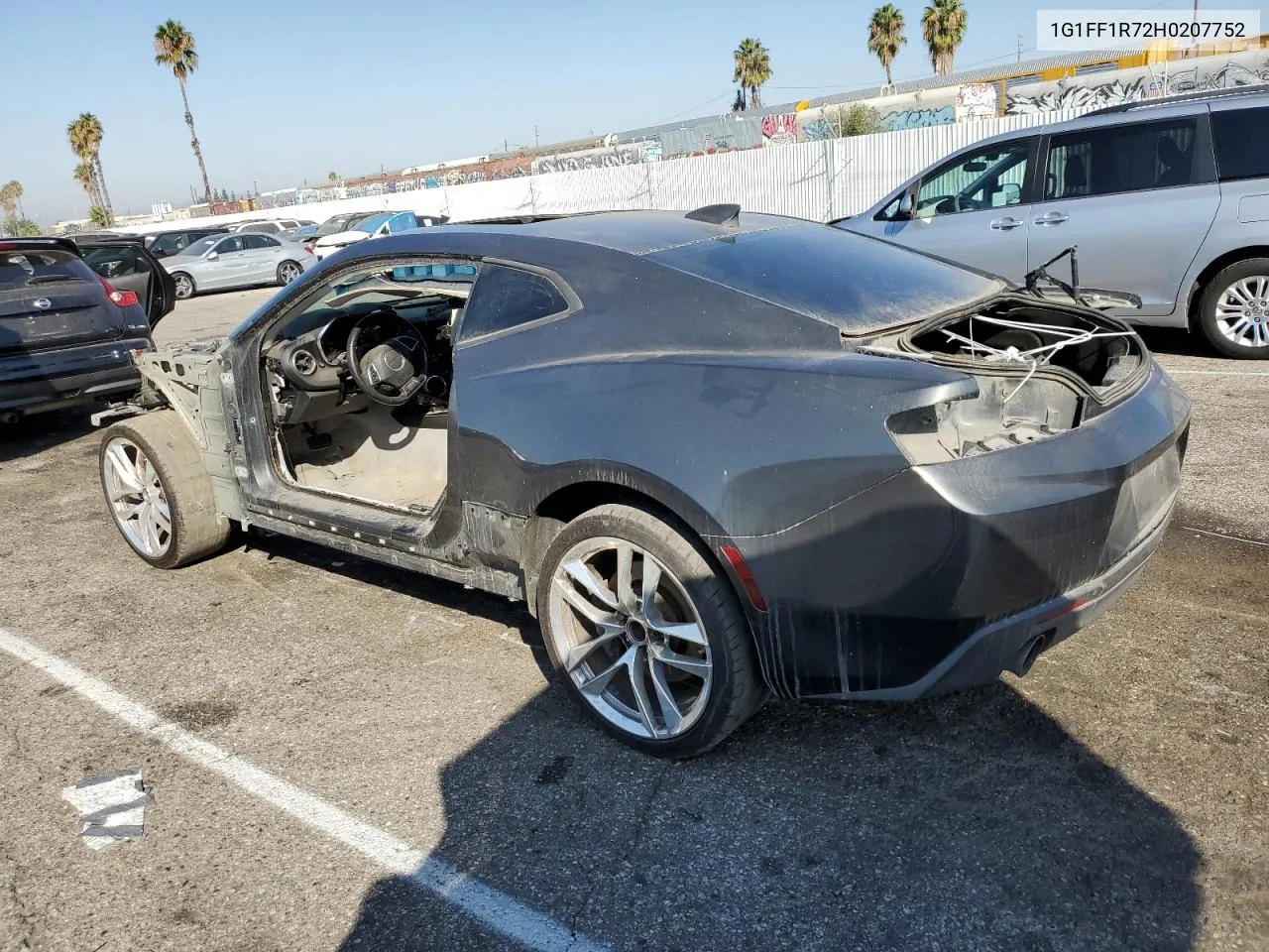 2017 Chevrolet Camaro Ss VIN: 1G1FF1R72H0207752 Lot: 73384704