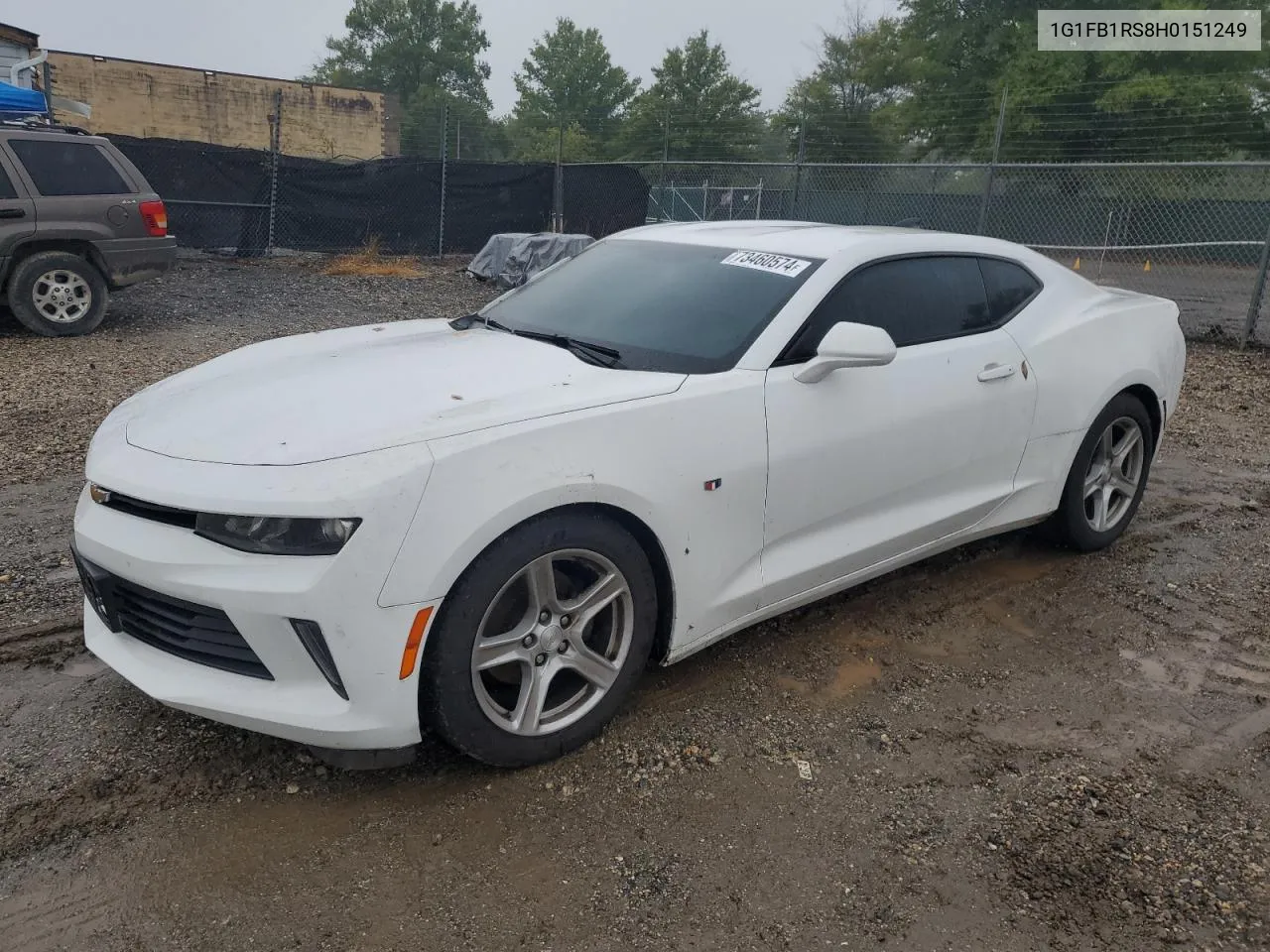 1G1FB1RS8H0151249 2017 Chevrolet Camaro Lt