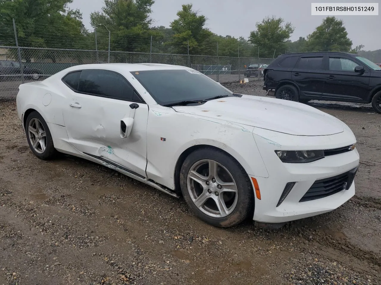 1G1FB1RS8H0151249 2017 Chevrolet Camaro Lt