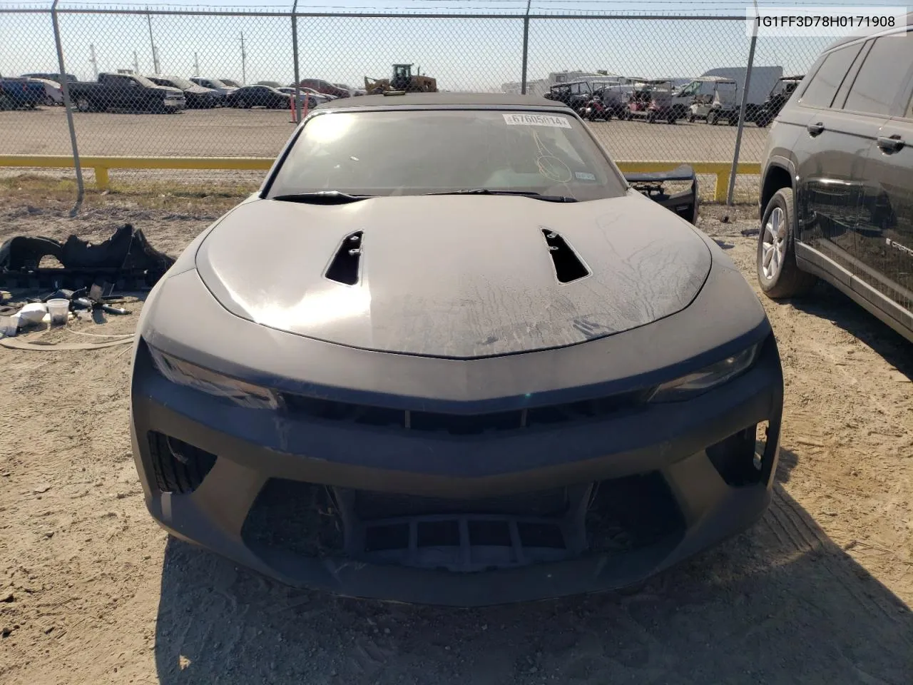 2017 Chevrolet Camaro Ss VIN: 1G1FF3D78H0171908 Lot: 73558924