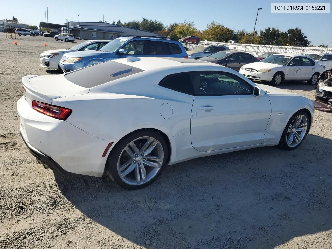 2017 Chevrolet Camaro Lt VIN: 1G1FD1RS3H0155221 Lot: 73601964