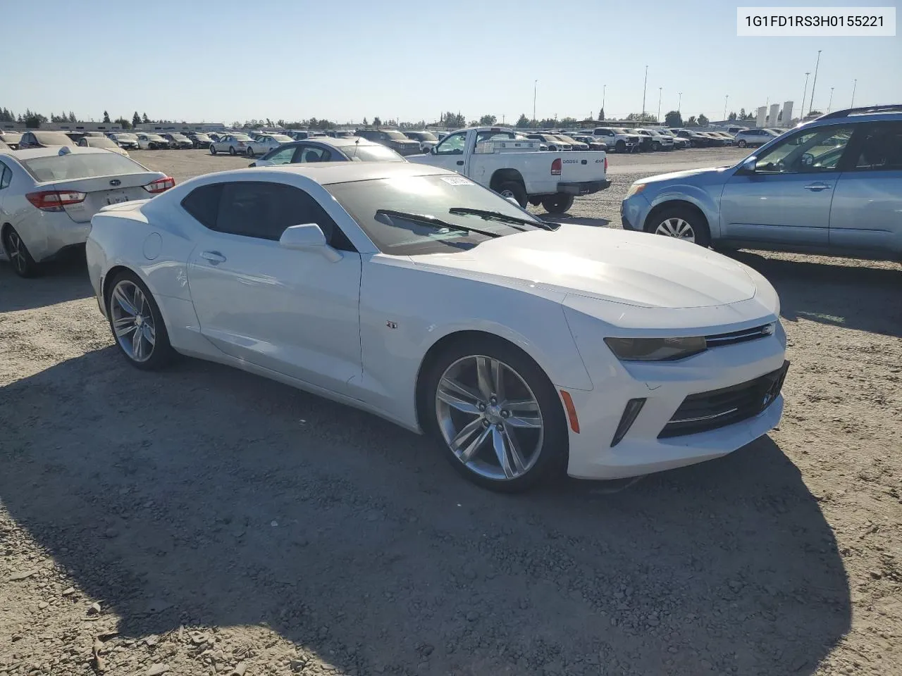 2017 Chevrolet Camaro Lt VIN: 1G1FD1RS3H0155221 Lot: 73601964