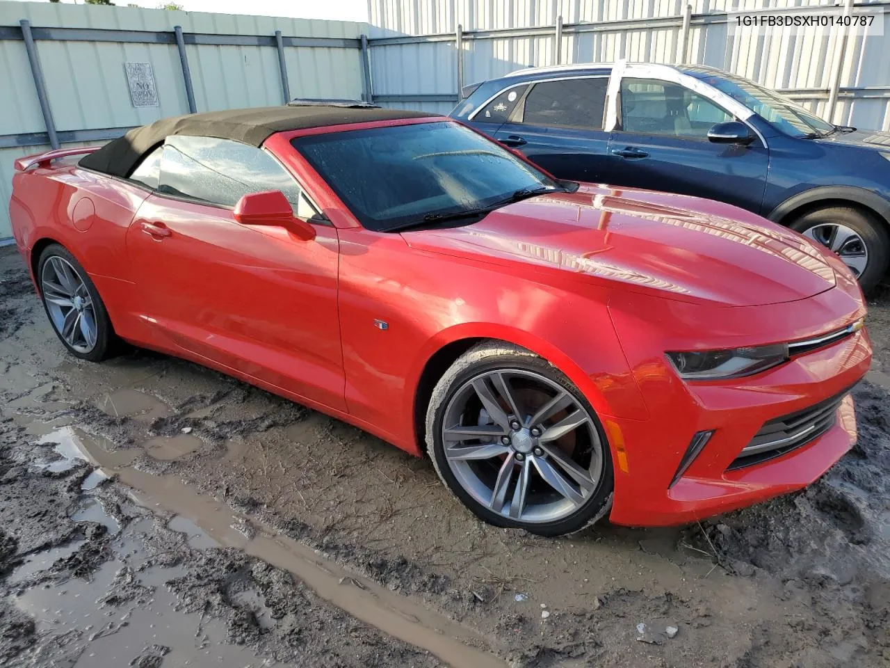 2017 Chevrolet Camaro Lt VIN: 1G1FB3DSXH0140787 Lot: 73710534