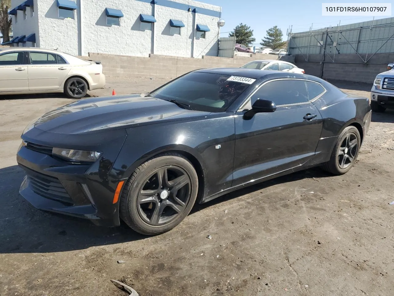 2017 Chevrolet Camaro Lt VIN: 1G1FD1RS6H0107907 Lot: 73733344