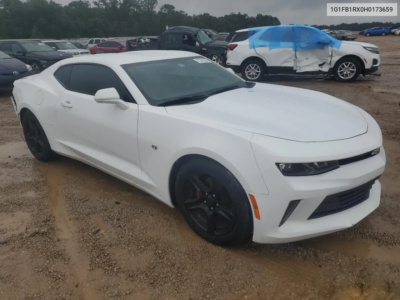 2017 Chevrolet Camaro Lt VIN: 1G1FB1RX0H0173659 Lot: 73781694