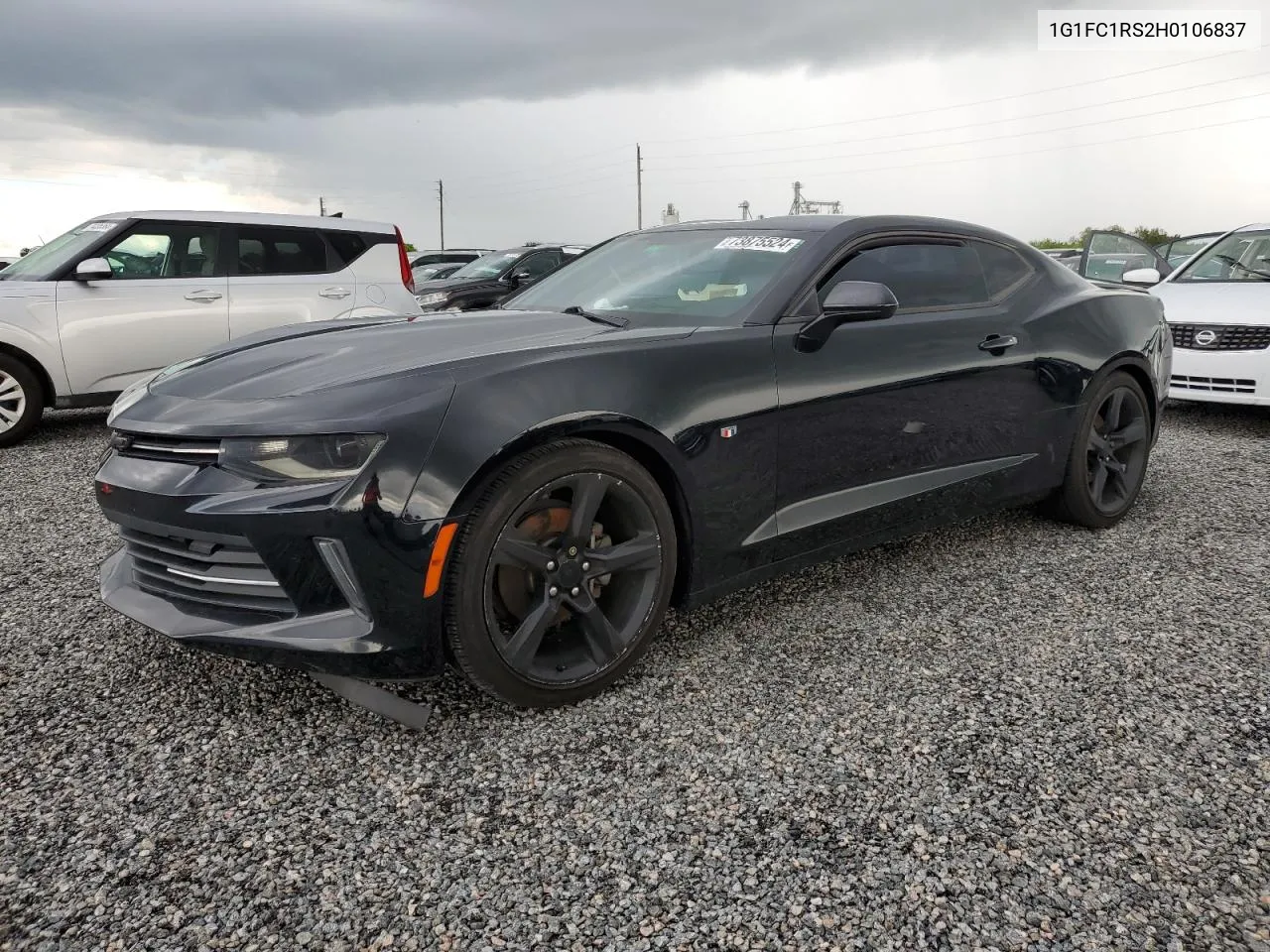 2017 Chevrolet Camaro Lt VIN: 1G1FC1RS2H0106837 Lot: 73875524