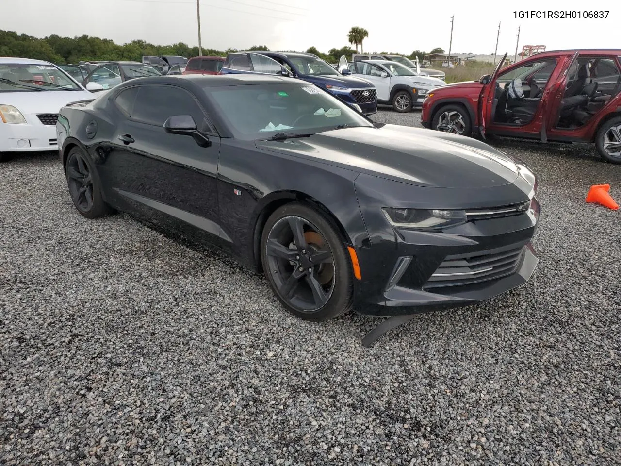 2017 Chevrolet Camaro Lt VIN: 1G1FC1RS2H0106837 Lot: 73875524