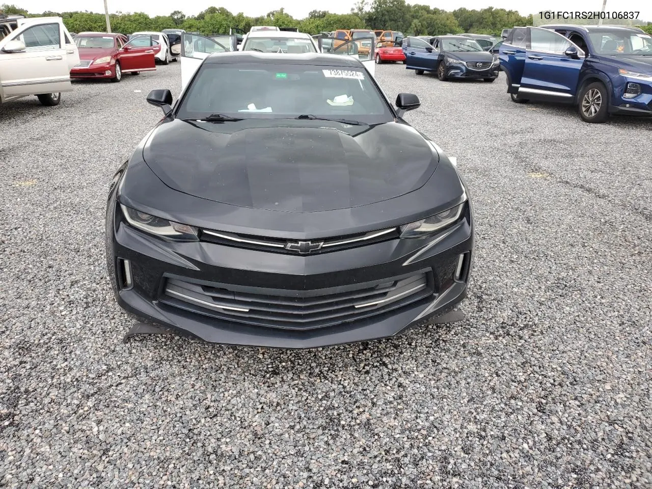 2017 Chevrolet Camaro Lt VIN: 1G1FC1RS2H0106837 Lot: 73875524